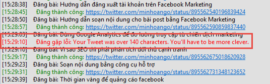 Đăng bài tự động lên twitter kéo traffic