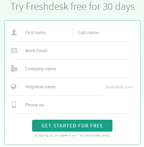 Đăng ký và mua tài khoản Freshdesk