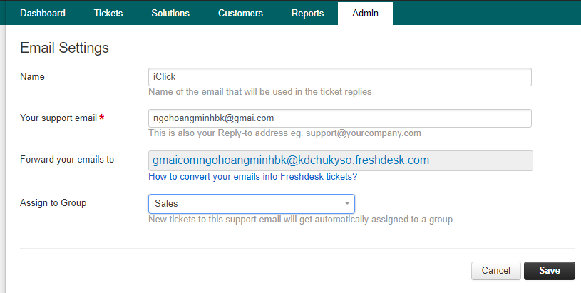 Đăng ký và mua tài khoản Freshdesk