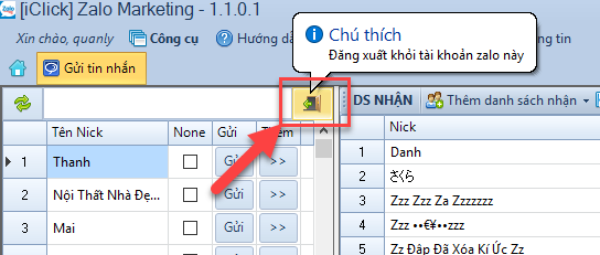 Đổi nick Zalo để làm marketing
