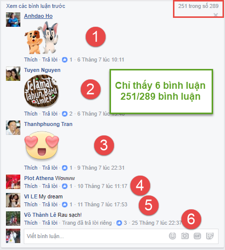 Phần mềm Get Comment Facebook iClick không lấy được bình luân ẨN