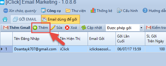 Gửi emial marketing bằng yahoo mail