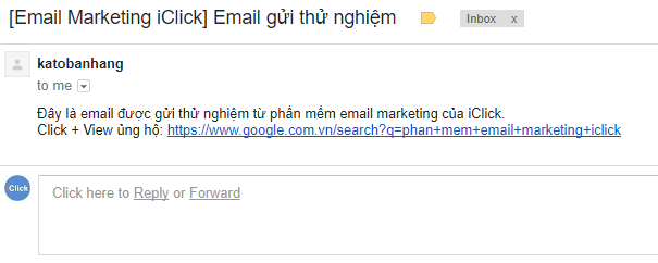 Gửi emial marketing bằng yahoo mail