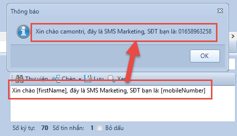 Gửi hẹn giờ với SMS Marketing