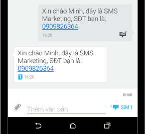 Gửi hẹn giờ với SMS Marketing