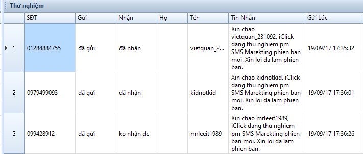 Gửi hẹn giờ với SMS Marketing