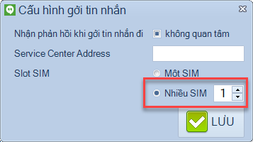Gửi sms marketing điện thoại nhiều SIM
