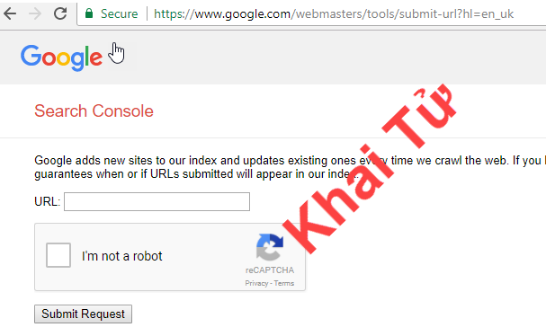 Google ngưng Submit URL kéo theo phần mềm Submit URL Tool ngưng hoạt động