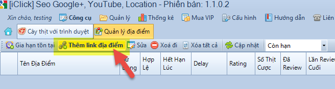 Hướng dẫn khai báo maps để nhận review