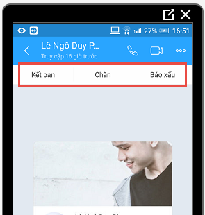 Hủy kết bạn trong Zalo