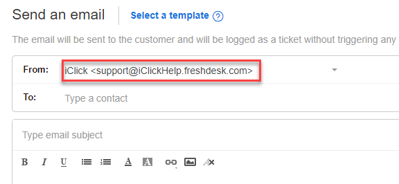 Khai báo sender email cho phần mềm Send Email Freshdesk