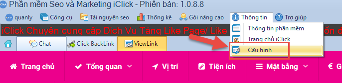Không chạy phần mềm view MXH