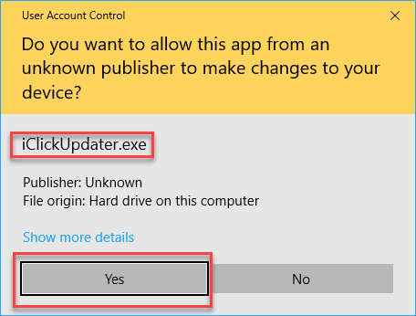Hướng dẫn xử lý khi update phần mềm không được
