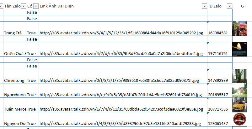 Chuyển link thành ảnh trong Excel