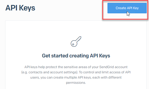 Kết nối phần mềm SendGrid Pro với API Key