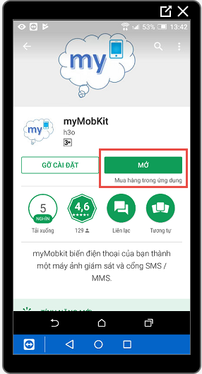 Kết nối phần mềm sms marketing với điện thoại android
