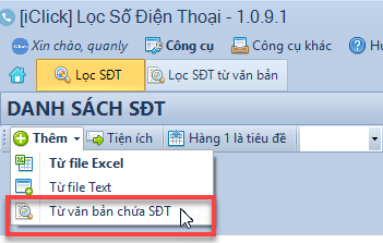 Lọc số điện thoại từ text
