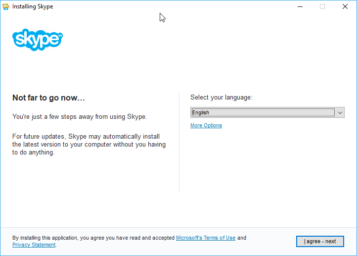 Lỗi mở Skype Marketing