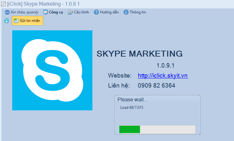 Lỗi mở Skype Marketing