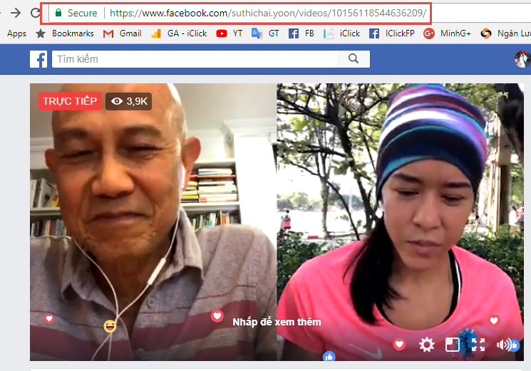 Hướng dẫn lấy link video LiveStream Facebook