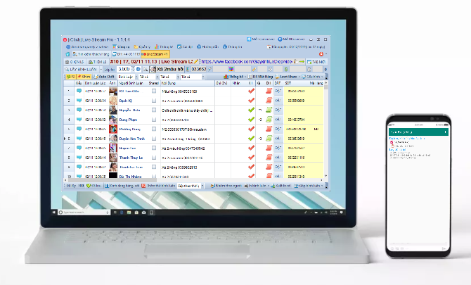Kết nối phần mềm Livestream Pro với ứng dụng Sync Everything
