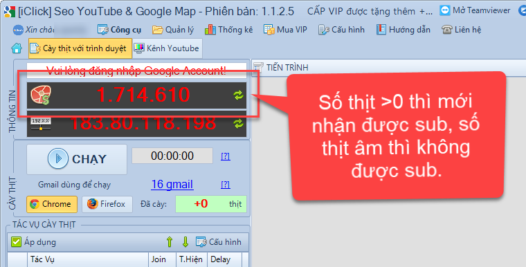 Cách tăng sub cho kênh với phần mềm SEO Youtube