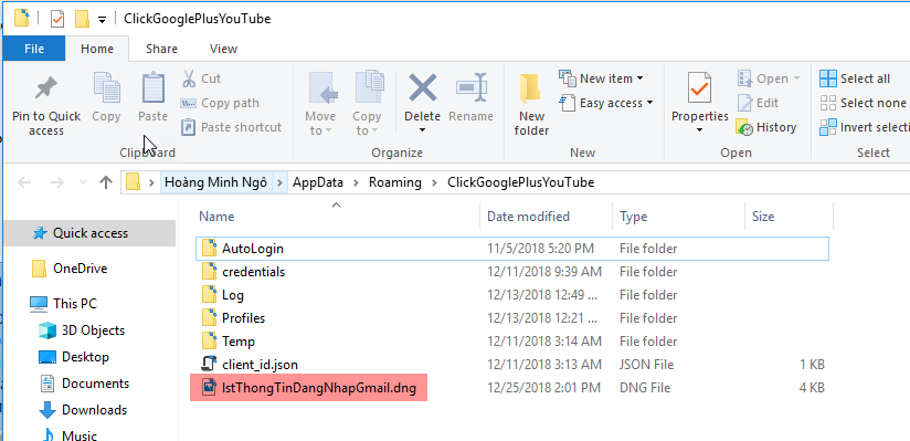 Lưu thông tin đăng nhập gmail ở máy tính của bạn
