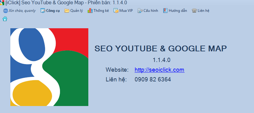 Mở lại phần mềm SEO Youtube & Google Maps vào ngày 15/08/2019