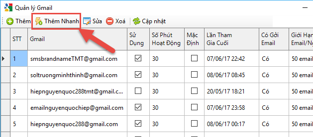 Nâng cấp phần mềm seo G+