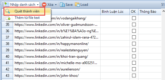 Nâng cấp phần mềm SEO LinkedIn phiên bản 1.0.9.4