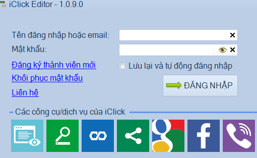 Nâng cấp phần mềm viết bài chuẩn SEO iClick