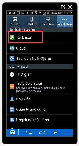 ứng dụng myMobit đòi Gmail