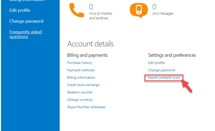 Đồng bộ danh bạ Skype vào phần mềm Skype Marketing thủ công