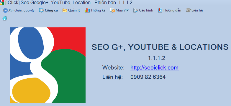 Nâng cấp phần mềm Seo Youtube, Locations phiên bản 1.1.1.2