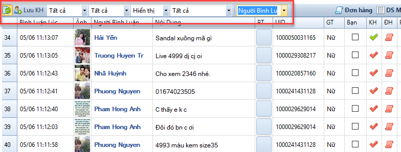 Phần mềm bán hàng live stream facebook