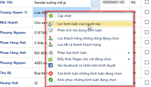 Phần mềm bán hàng live stream facebook