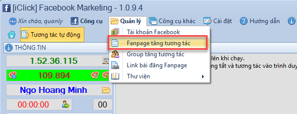 Phần mềm Facebook Marketing