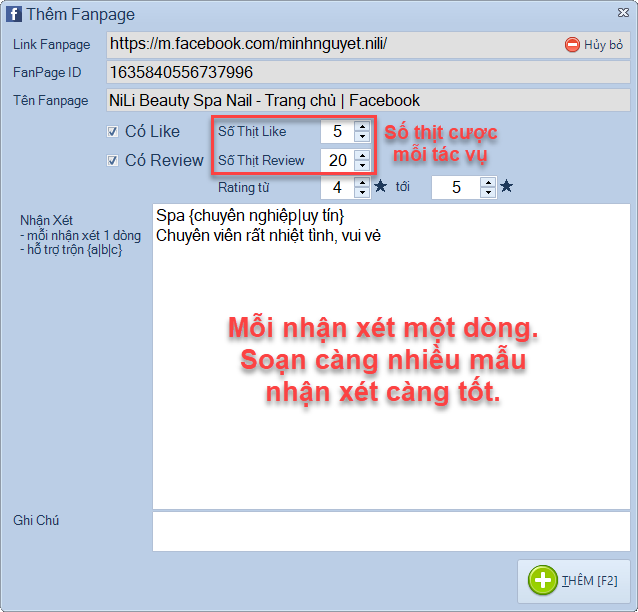 Phần mềm Facebook Marketing