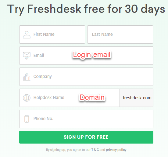 Phần mềm gửi email bằng Freshdesk