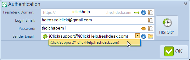 Phần mềm gửi email bằng Freshdesk