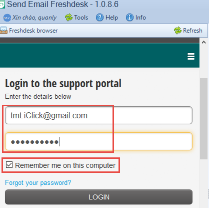 phần mềm gửi email freshdesk