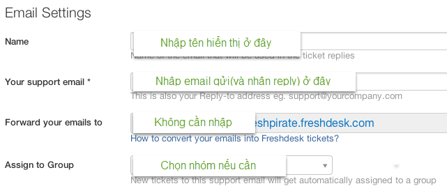 phần mềm gửi email freshdesk