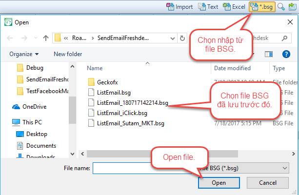 phần mềm gửi email freshdesk