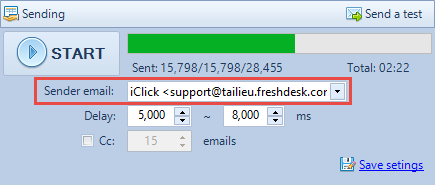phần mềm gửi email freshdesk