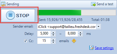 phần mềm gửi email freshdesk