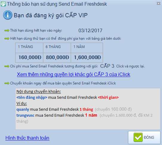 phần mềm gửi email freshdesk