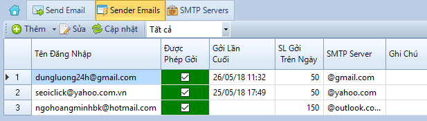 phần mềm gửi email marketnig