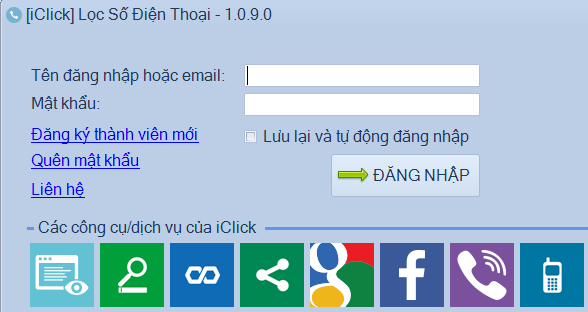 Phần mềm lọc SĐT theo nhà mạng