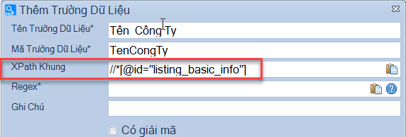Phần mềm lấy dữ liệu Scan Web Pro