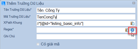 Phần mềm lấy dữ liệu Scan Web Pro